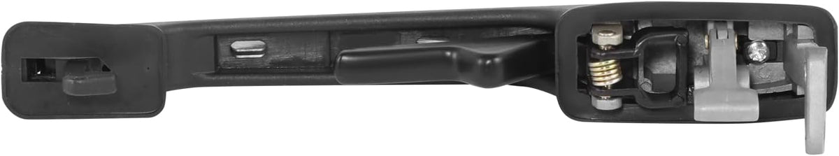 DNA MOTORING Rear Driver Side Outer Door Handle Compatible with 80-87 Audi 4000 84-87 4000 Quattro,Black/Chrome, OEM-DHO-00017