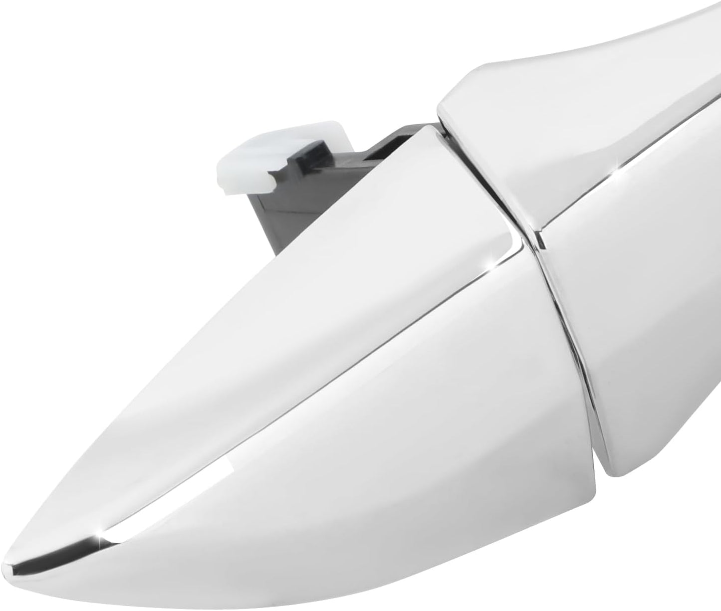 DNA MOTORING Front Right Outer Door Handle Compatible with 09-14 Acura TSX w/o Keyhole, Chrome, OEM-DHO-01102