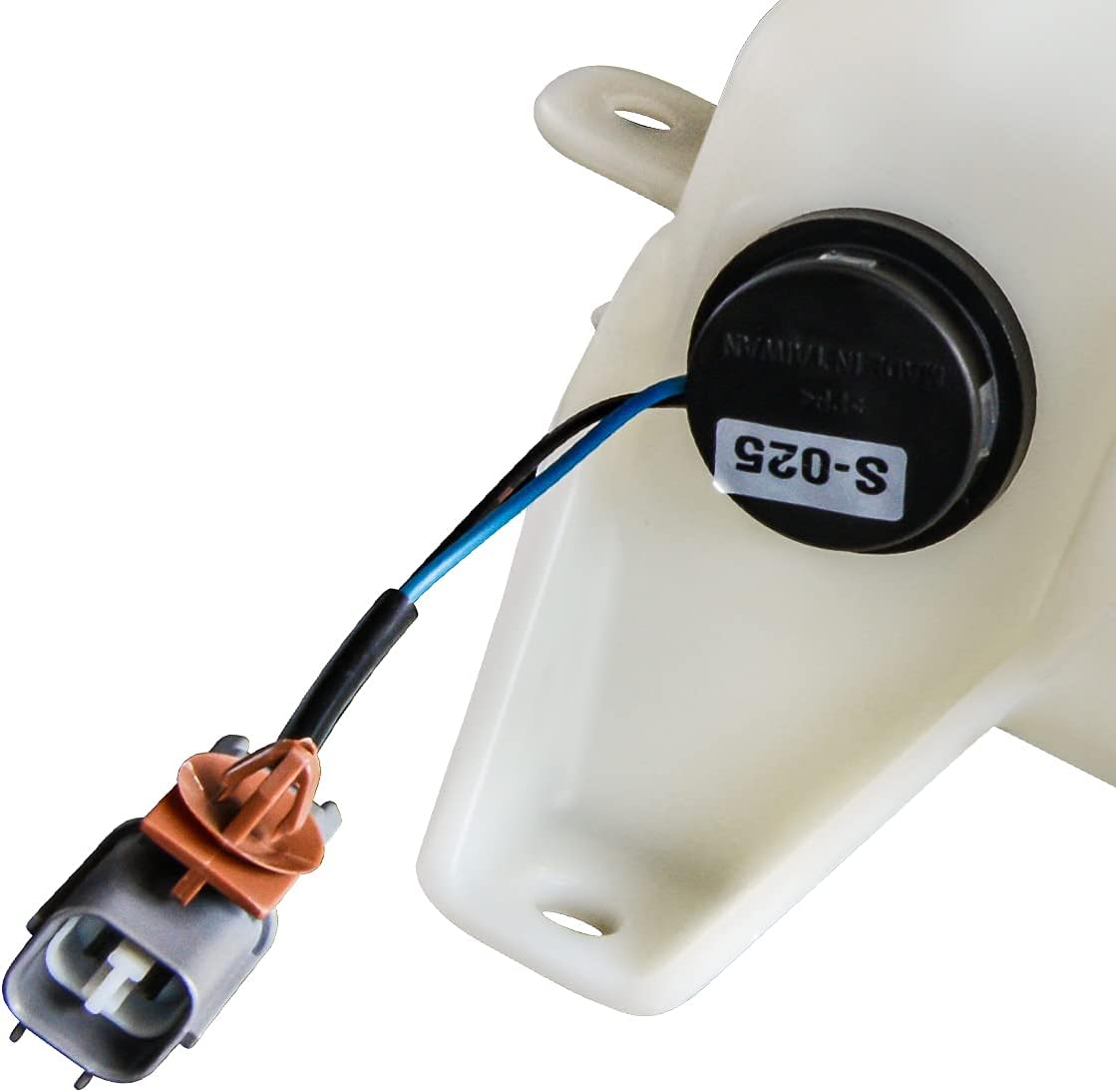 DNA Motoring OEM-WT-AC1288116 Car Windshield Washer Fluid Reservoir Assembly Compatible with 05-08 Acura RL w/Fluid Level Sensor