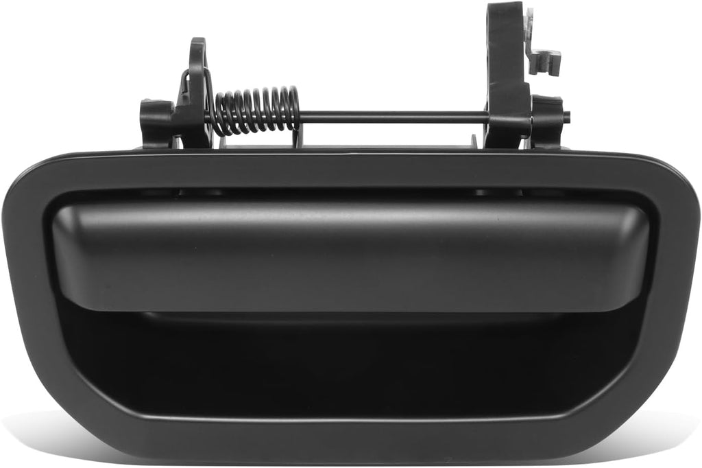 DNA MOTORING - Mango de puerta trasera exterior compatible con Honda Ridgeline 06-14 sin orificio de cámara, imprimado negro, OEM-THO-00152