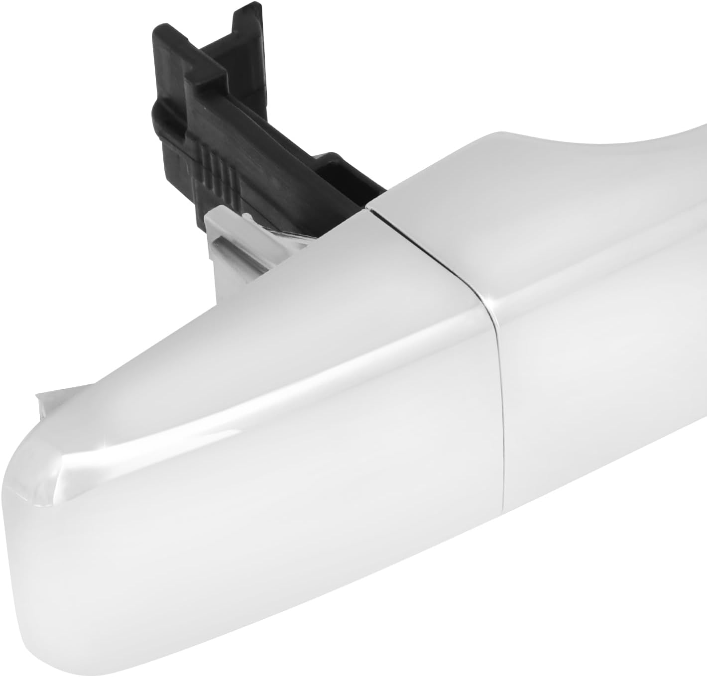 DNA MOTORING Front Right Outer Door Handle Compatible with 14-19 Kia Soul, w/o Keyhole, Chrome, OEM-DHO-01286