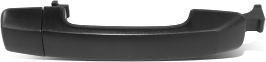 DNA MOTORING Front Passenger Outer Door Handle Compatible with 07-14 FJ Cruiser, w/o Keyhole, Black, OEM-DHO-01576