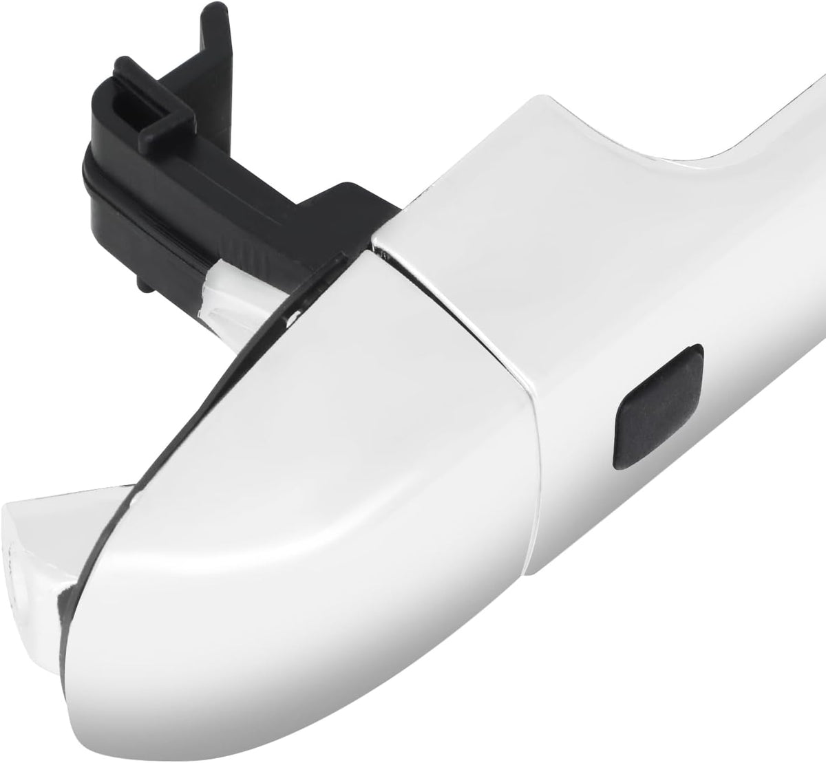 DNA MOTORING Front Right Outer Door Handle Compatible with 09-13 Kia Forte/Koup, w/o Keyhole, Chrome, OEM-DHO-01249
