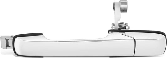 DNA MOTORING Rear Left Outer Door Handle Compatible with 01-06 Acura MDX, Chrome, OEM-DHO-01035