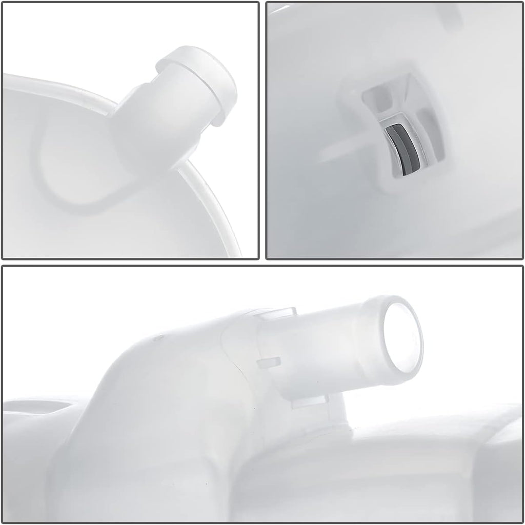 DNA MOTORING OEM-RT-FO3014159 OE Style Coolant Overflow Reservoir Tank w/Cap Compatible with 13-16 Escape / 13-18 Focus / 14-18 Transit Connect