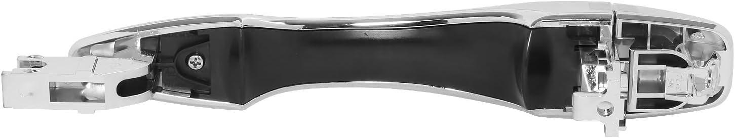 DNA MOTORING Manija de puerta exterior delantera derecha compatible con Nissan Altima 13-18 / 13-19 Pathfinder, sin orificio para llave, cromo, OEM-DHO-01345, 826403TA0A-1