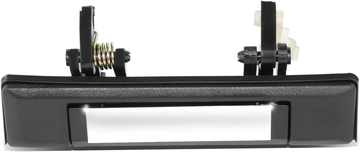 DNA MOTORING Front Driver Outer Door Handle Compatible with 84-87 Corolla, DX, LE, LE Limited, STD, Black, OEM-DHO-01466