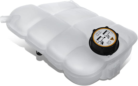 DNA MOTORING OEM-RT-FO3014159 OE Style Coolant Overflow Reservoir Tank w/Cap Compatible with 13-16 Escape / 13-18 Focus / 14-18 Transit Connect