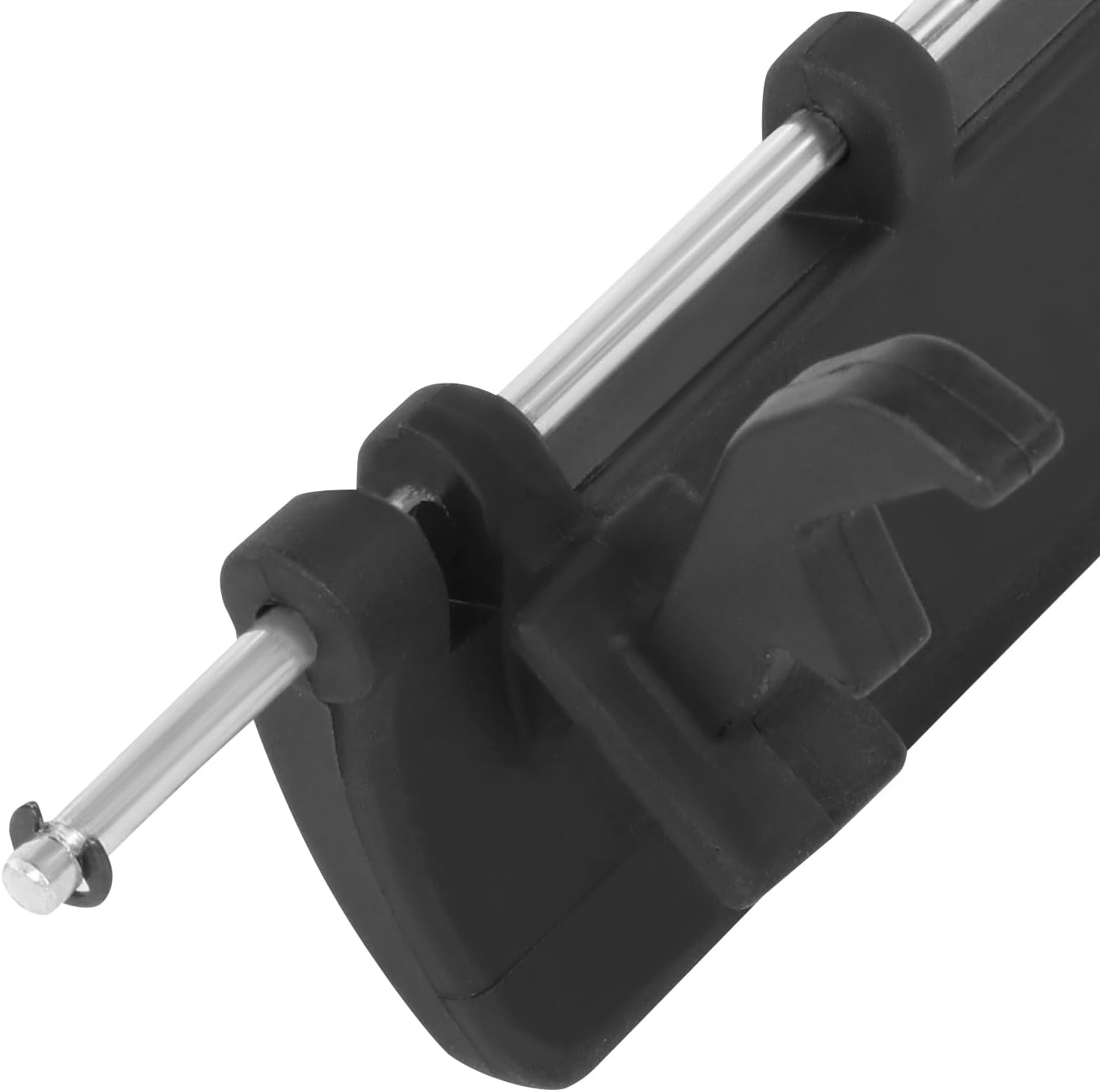 DNA MOTORING Rear Outer Tail Gate Handle Compatible with 01-07 Sequoia / 98-03 Sienna, w/o Moulding,Smooth Black, OEM-THO-00182