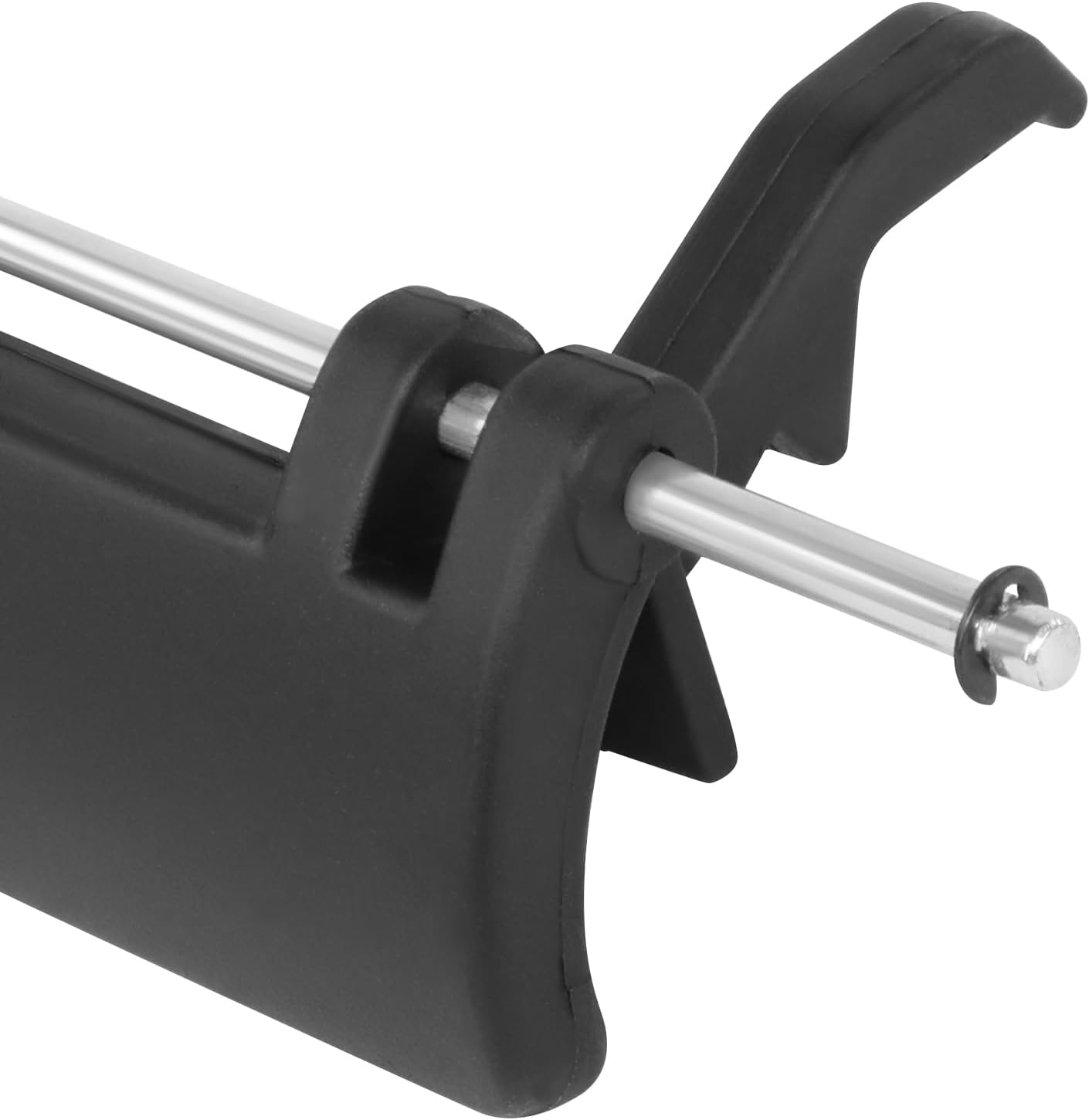 DNA MOTORING Rear Outer Tail Gate Handle Compatible with 01-07 Sequoia / 98-03 Sienna, w/o Moulding,Smooth Black, OEM-THO-00182