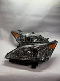 YAA-ES-2255-CH 10-12 Lexus es350 chrome amber headlights