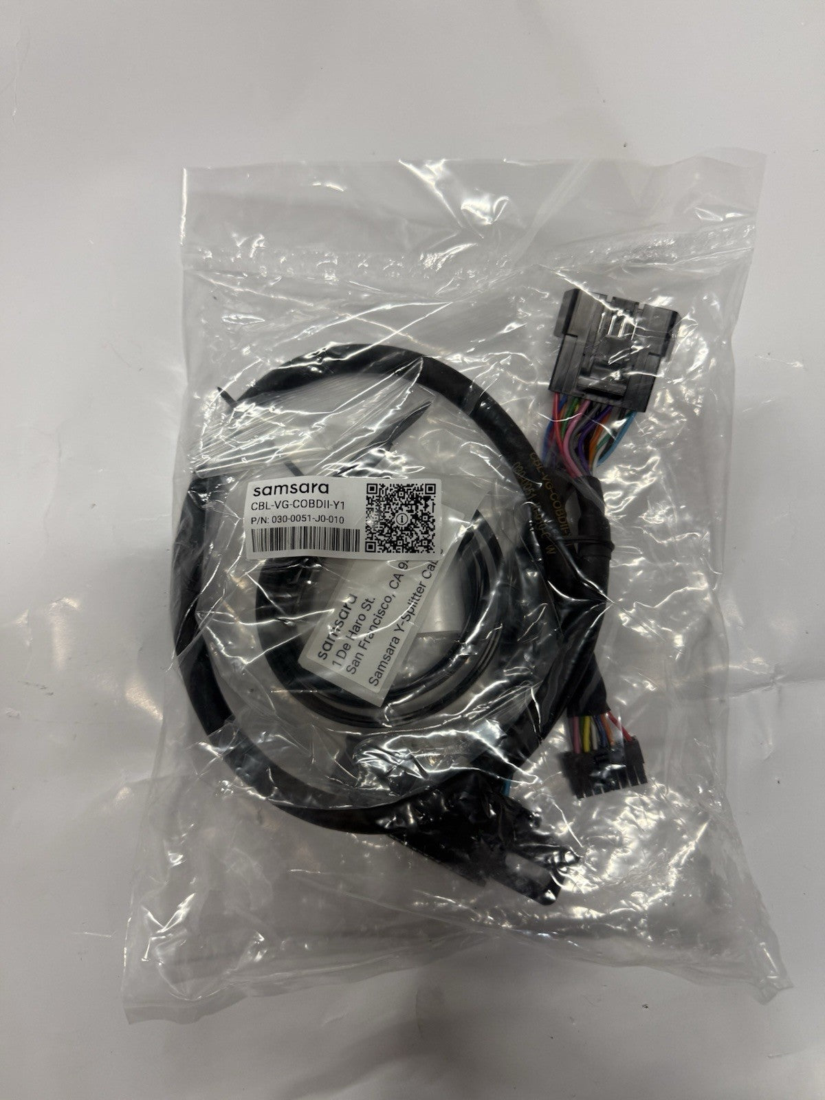 SAMSARA VEHICHLE GATEWAY CBL-VG-COBDII-Y1 P/N 030-0051-J0-010