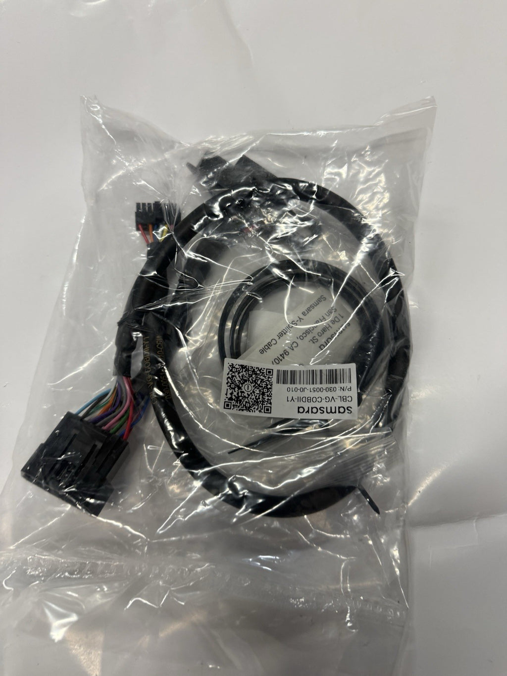 SAMSARA VEHICHLE GATEWAY CBL-VG-COBDII-Y1 P/N 030-0051-J0-010
