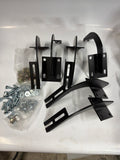 99-16 ford super duty steel running board brackets 6pcs complete with hardware for crew cab super cab or regular cab