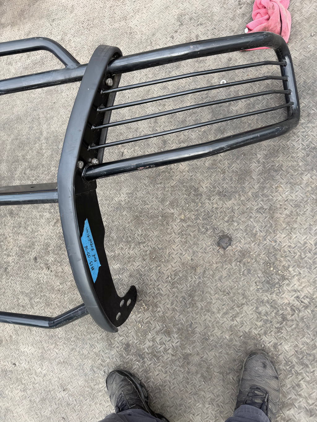 #13 03-06 FORD EXPEDITION BLACK FRONT BUMPER BRUSH GRILLE GUARD
