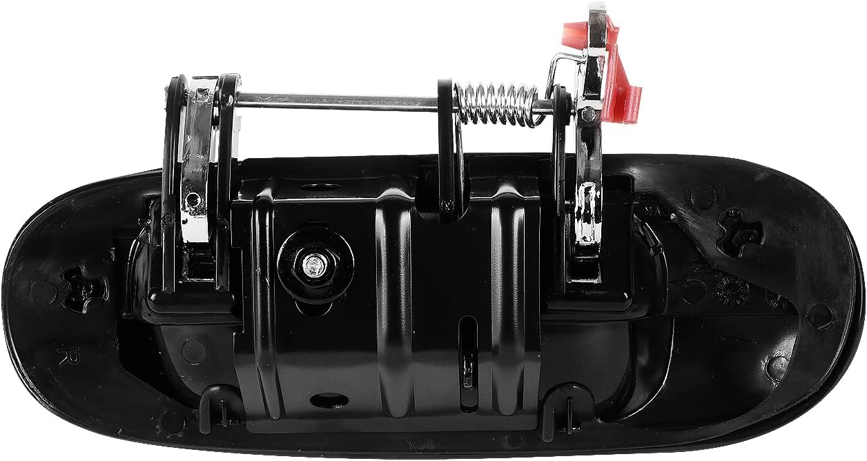 DNA MOTORING OEM-DHO-00522 Chrome Rear Right Side Door Pull Handle Compatible with 05-09 Saab 9-7X, 04-07 Rainier, 02-09 Trailblazer/Envoy, 03-08 Ascender, 02-04 Bravada
