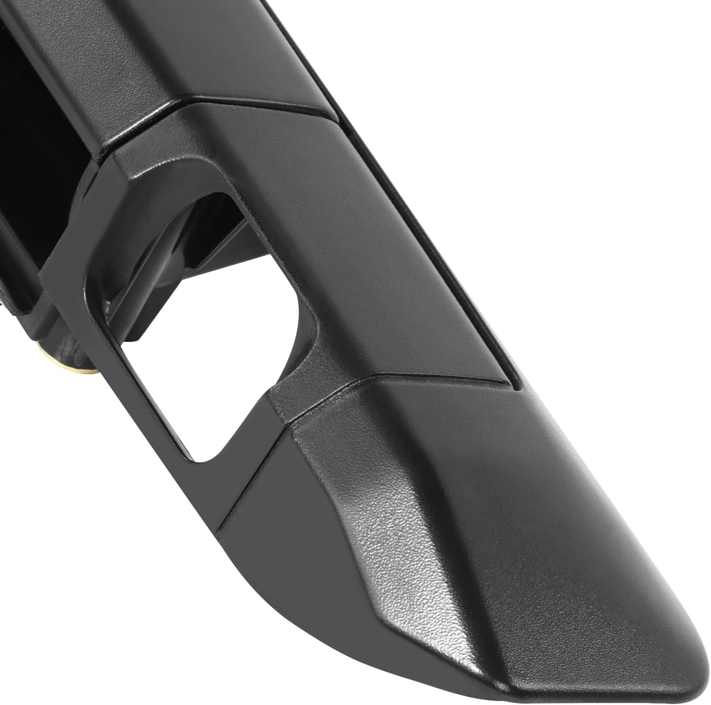 DNA MOTORING Rear Outer Tail Gate Handle Compatible with 09-15 Toyota Tacoma,w/Camera Hole,Textured Black, OEM-THO-00180