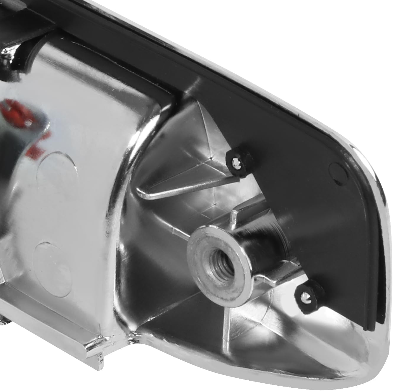 DNA MOTORING Rear Outer Tail Gate Handle Compatible with 05-08 Toyota Tacoma w/o Camera Hole,Chrome, THO-PF-00061