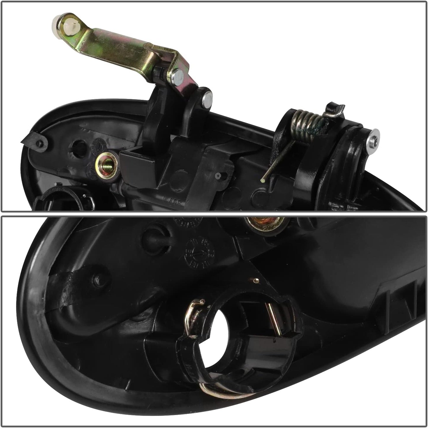 DNA MOTORING OEM-DHO-00211 Front Driver Side Door Pull Handle Compatible with 2000-2005 Lesabre/Bonneville, 2001-2003 Aurora