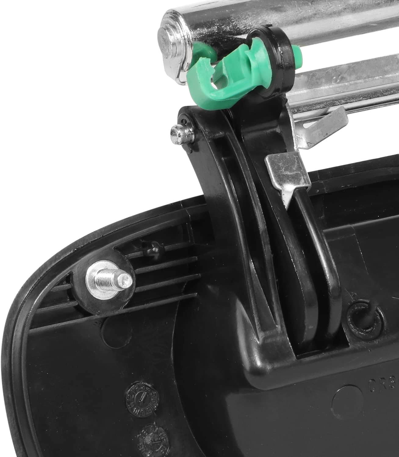 DNA MOTORING OEM-DHO-00668 Rear Left Side Door Pull Handle Compatible with 1997-2004 Dakota / 1998-2002 Durango, Fits Dakota Crew Cab Models , Black