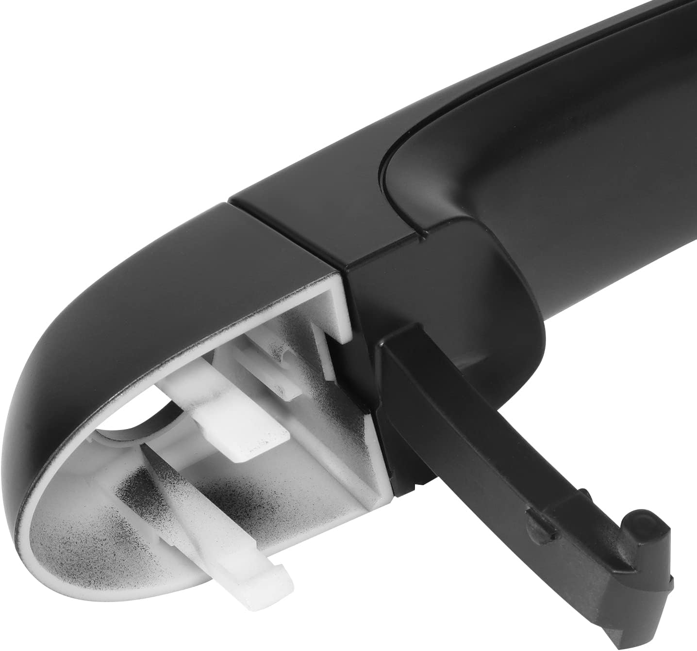 DNA MOTORING OEM-DHO-00066 Front Left Side Outer Door Handle w/Key Hole Compatible with 06-10 BMW 323i / 2006 325i / 07-12 328i / 07-10 335i / 08-10 M3 / 07-13 X5