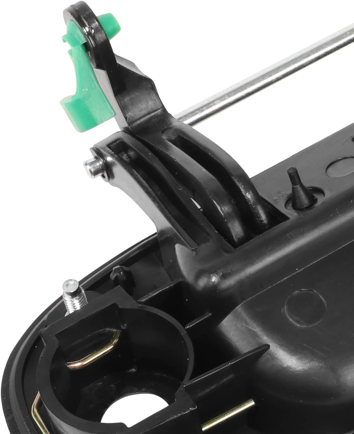 DNA MOTORING OEM-DHO-00661 - Tirador de puerta delantera izquierda compatible con Dakota 1997-1999, color negro