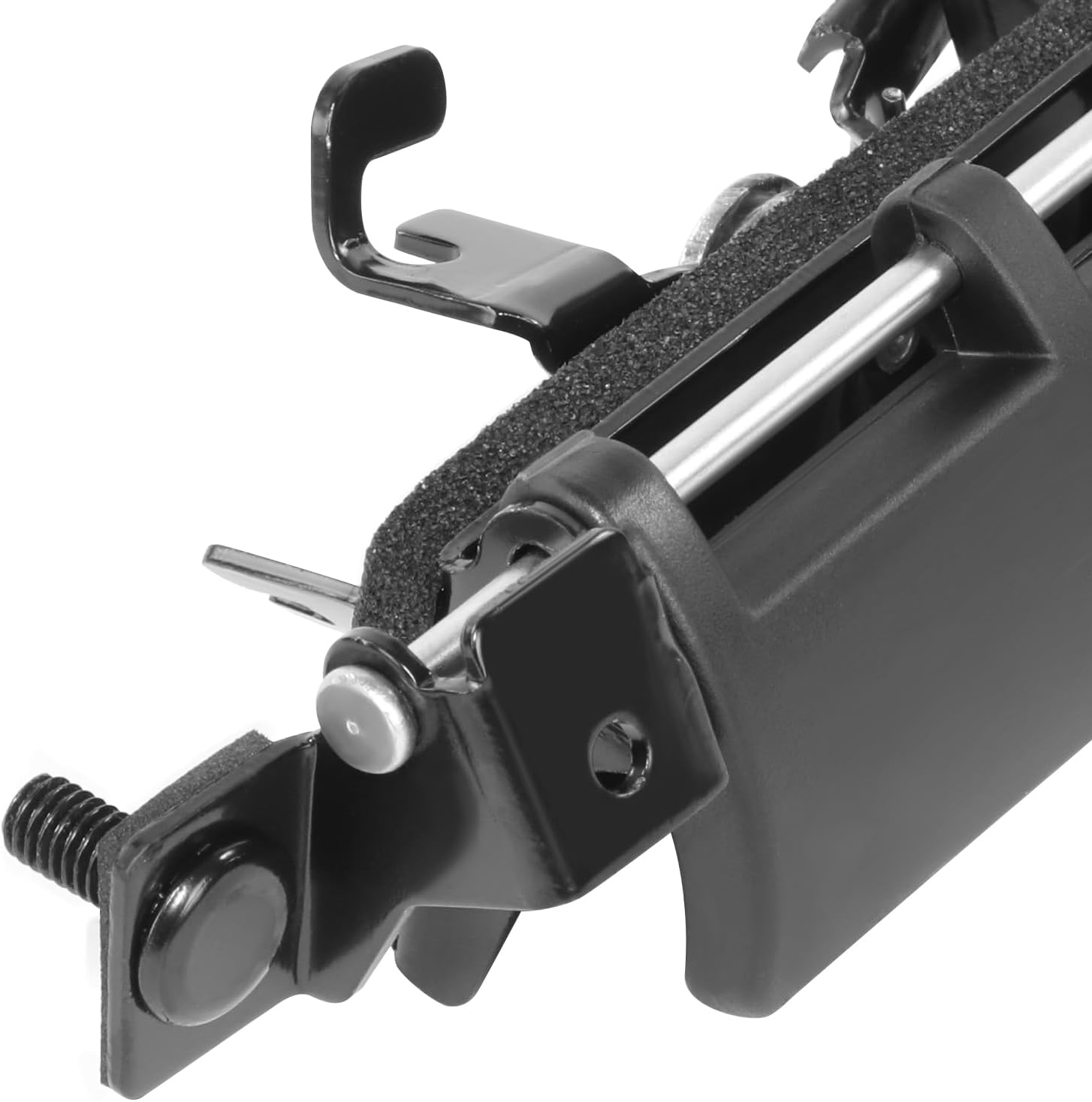 DNA MOTORING Manija de puerta trasera exterior compatible con 01-07 Sequoia / 98-03 Sienna, con moldura, negro liso, OEM-THO-00184