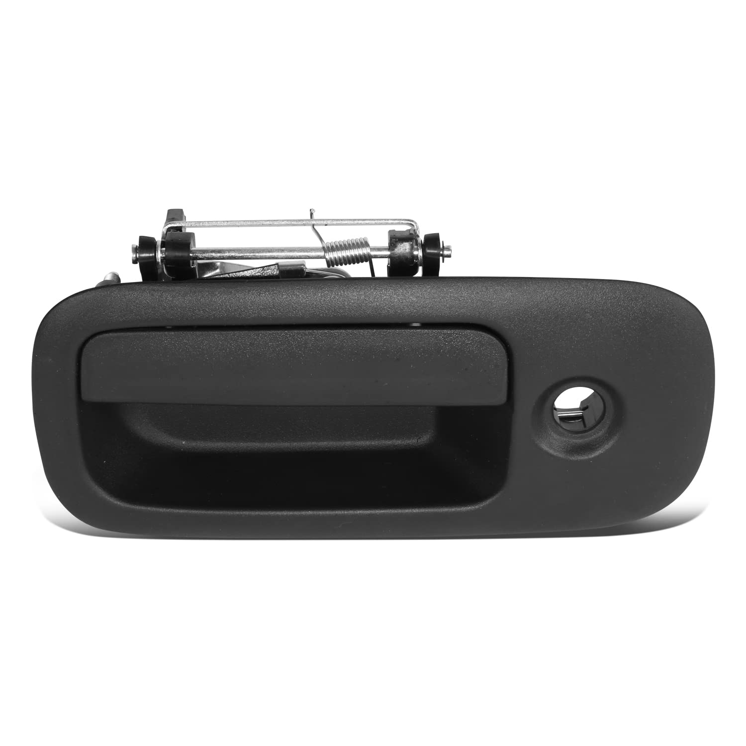 DNA MOTORING OEM-DHO-00484 Rear Left/Right Side Door Pull Handle Compatible with 2014-2018 Silverado/Sierra 1500 Crew Cab, Chrome