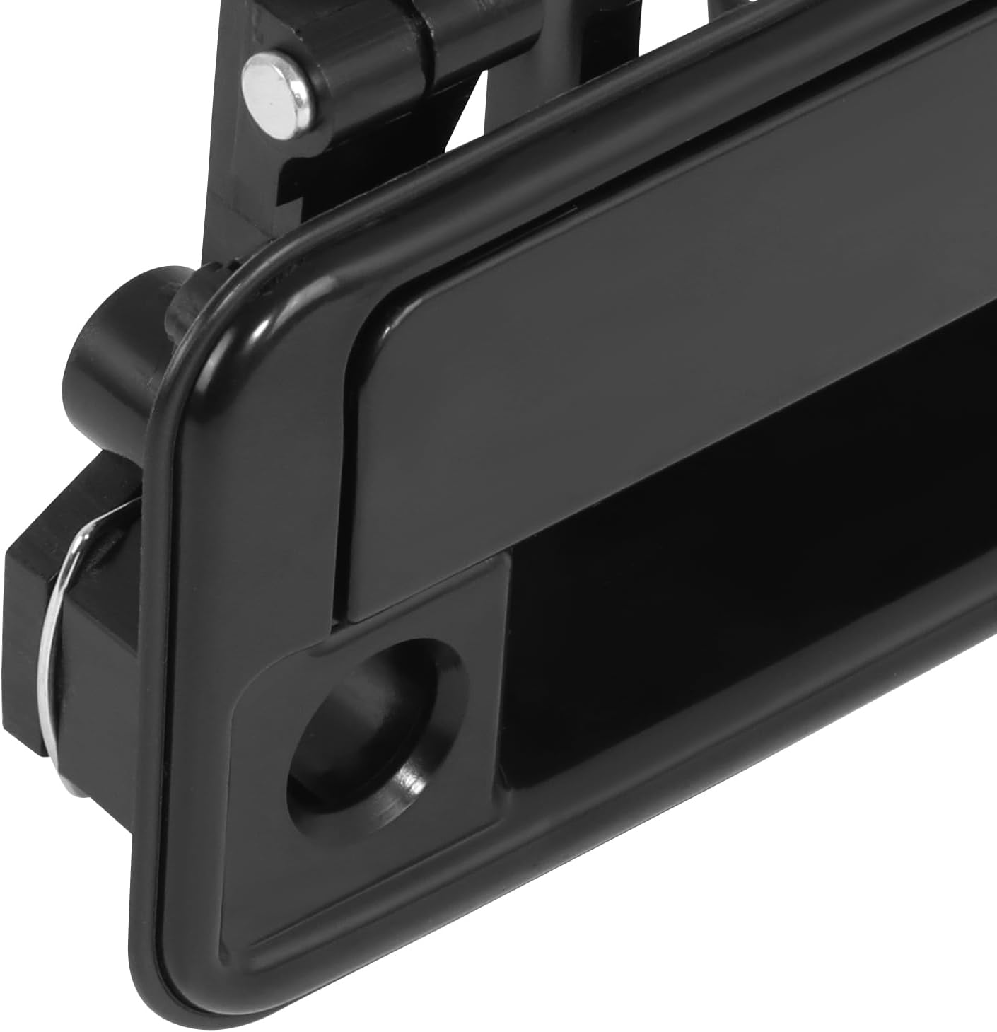 DNA MOTORING Front Right Side Outer Door Handle Compatible with 89-94 Geo Metro, Smooth Black, OEM-DHO-00369, SZ1311102, 8281060B02