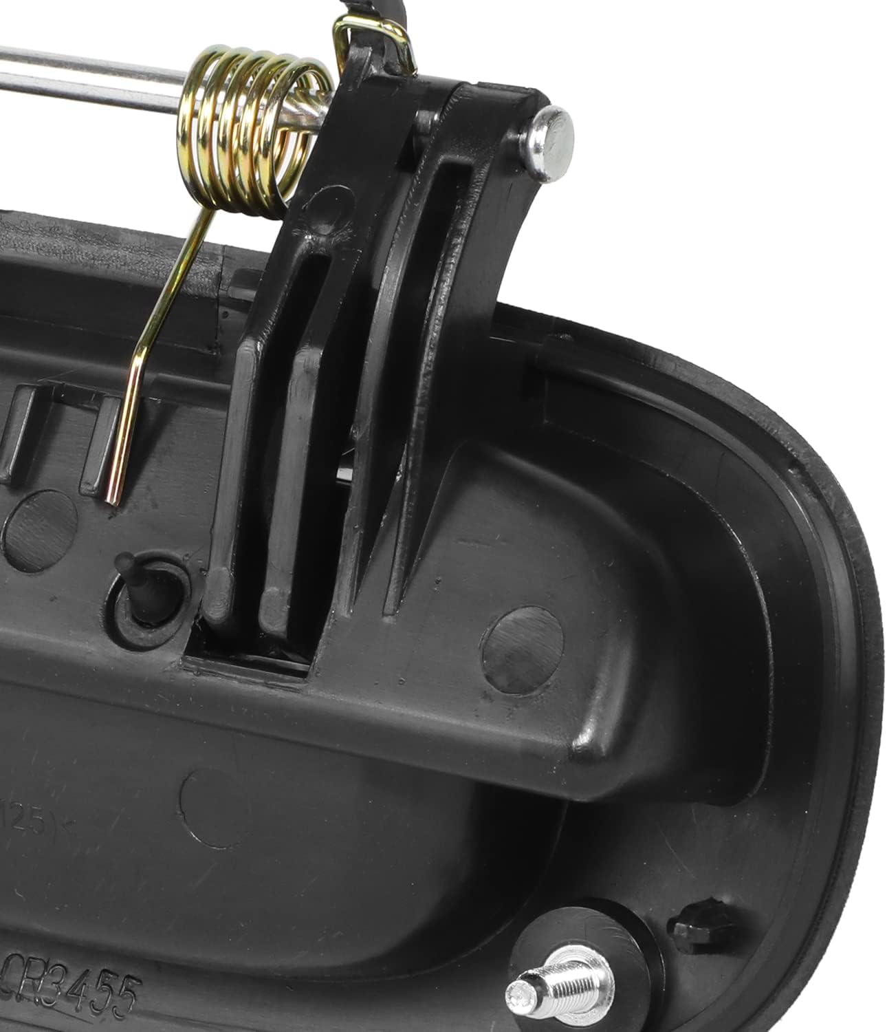 DNA MOTORING OEM-DHO-00661 - Tirador de puerta delantera izquierda compatible con Dakota 1997-1999, color negro