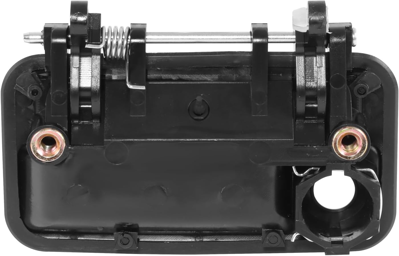 DNA MOTORING Front Right Side Outer Door Handle Compatible with 89-94 Geo Metro, Smooth Black, OEM-DHO-00369, SZ1311102, 8281060B02