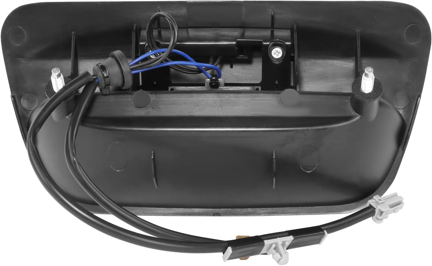 DNA MOTORING Rear Outer Tail Gate Handle Compatible with 07-12 Nissan Versa Hatchback,Primered Black, OEM-THO-00160