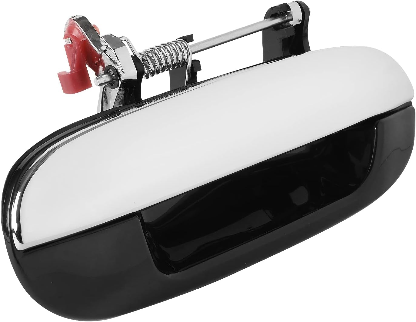 DNA MOTORING OEM-DHO-00522 Chrome Rear Right Side Door Pull Handle Compatible with 05-09 Saab 9-7X, 04-07 Rainier, 02-09 Trailblazer/Envoy, 03-08 Ascender, 02-04 Bravada
