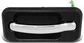 DNA MOTORING OEM-DHO-00555 Rear Left Side Door Pull Handle Compatible with 03-09 Hummer H2, Smooth Black