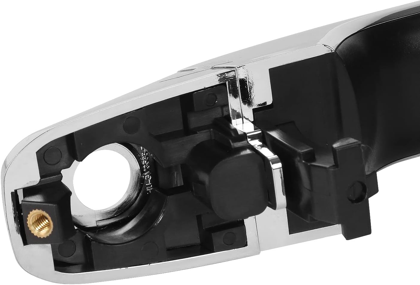 DNA MOTORING OEM-DHO-00503 Front Left Side Door Pull Handle Compatible with 2015-2020 Colorado/Canyon