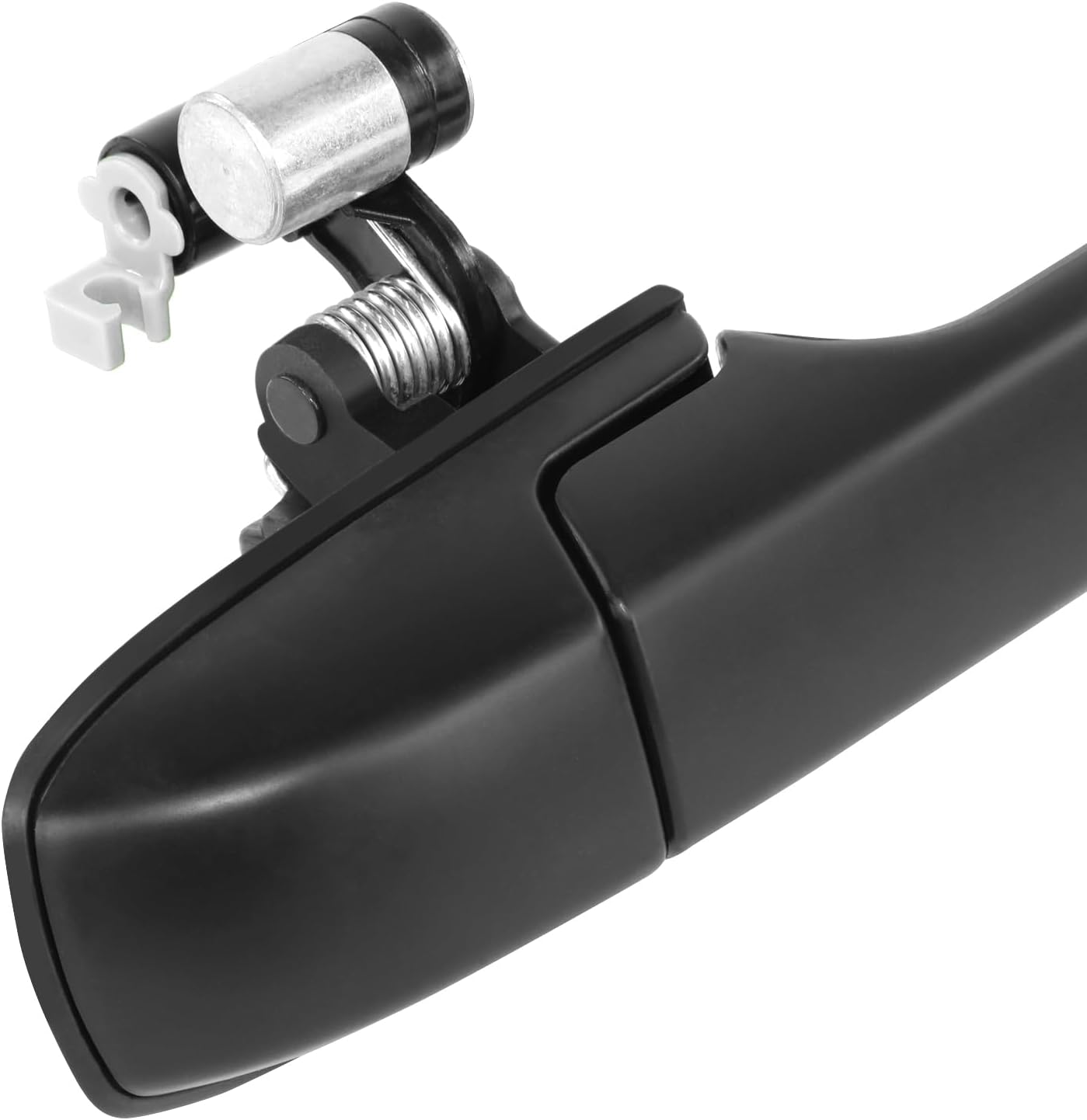 DNA MOTORING Rear Right Outer Door Handle Compatible with 06-08 Honda Pilot, Black, OEM-DHO-01145