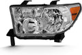 ACANII - For 2007-2013 Toyota Tundra 2008-2017 Sequoia Headlight Headlamp Replacement Front Light - Left Driver Side