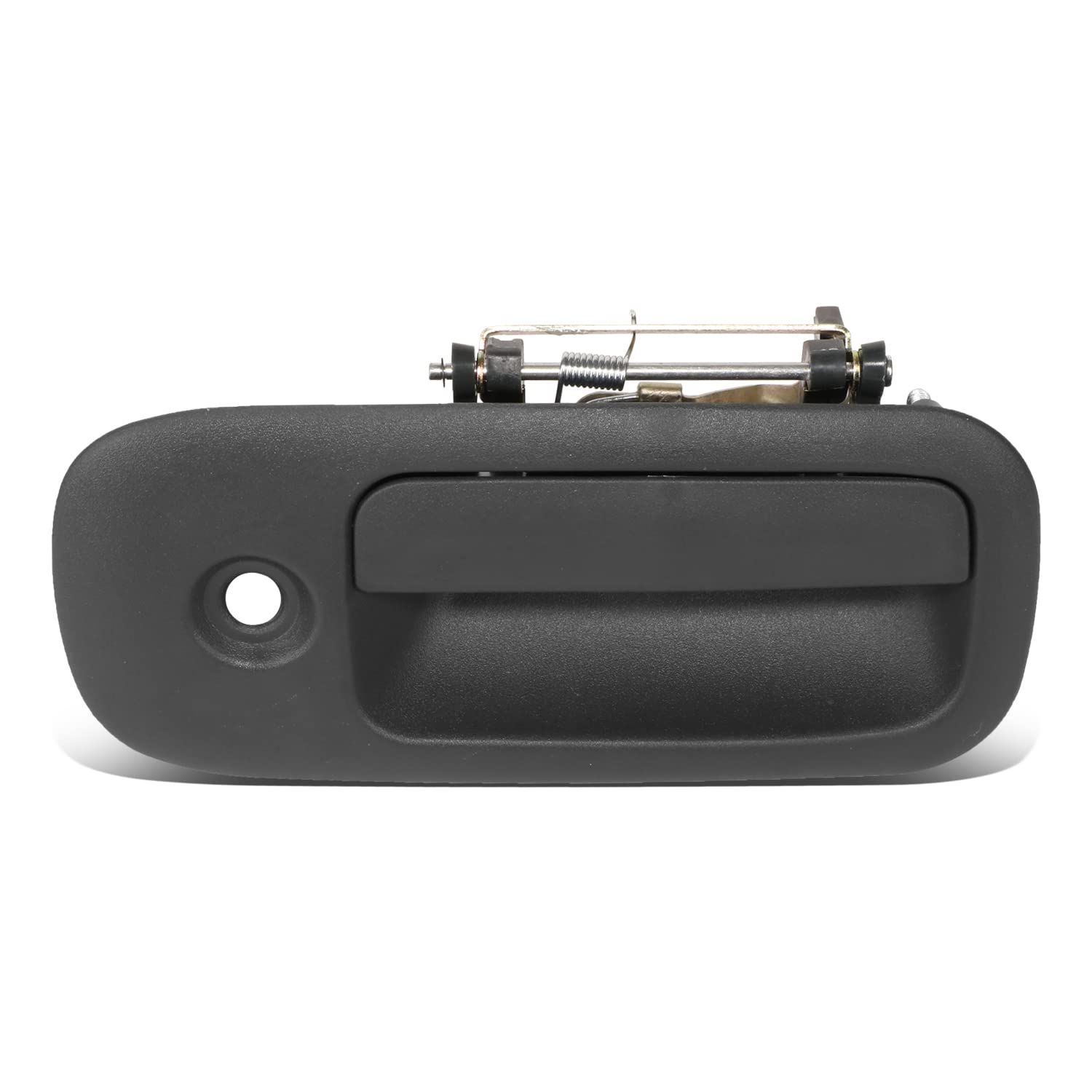 DNA MOTORING OEM-DHO-00484 Rear Left/Right Side Door Pull Handle Compatible with 2014-2018 Silverado/Sierra 1500 Crew Cab, Chrome