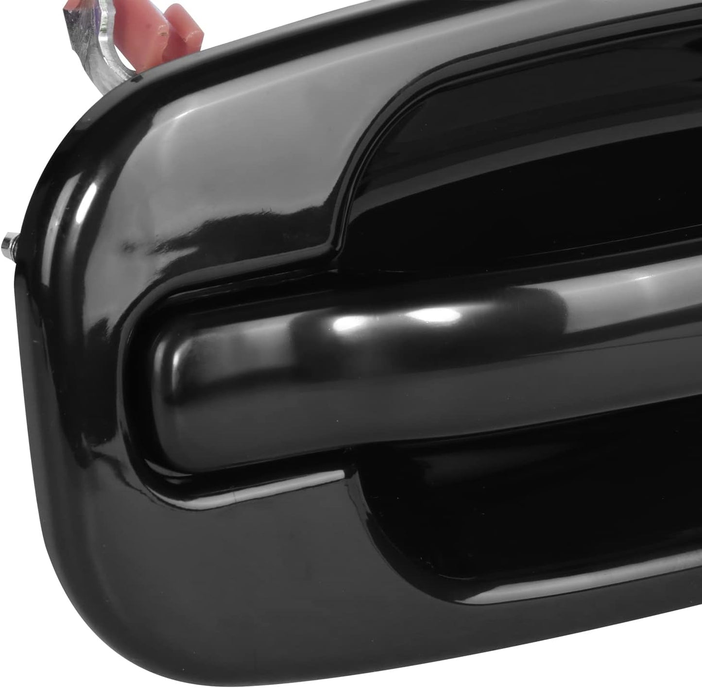 DNA MOTORING OEM-DHO-00442 Front Right Side Door Pull Handle Compatible with 04-06 Escalade/Silverado/Sierra, 00-06 Suburban/Tahoe/Yukon, Smooth Black