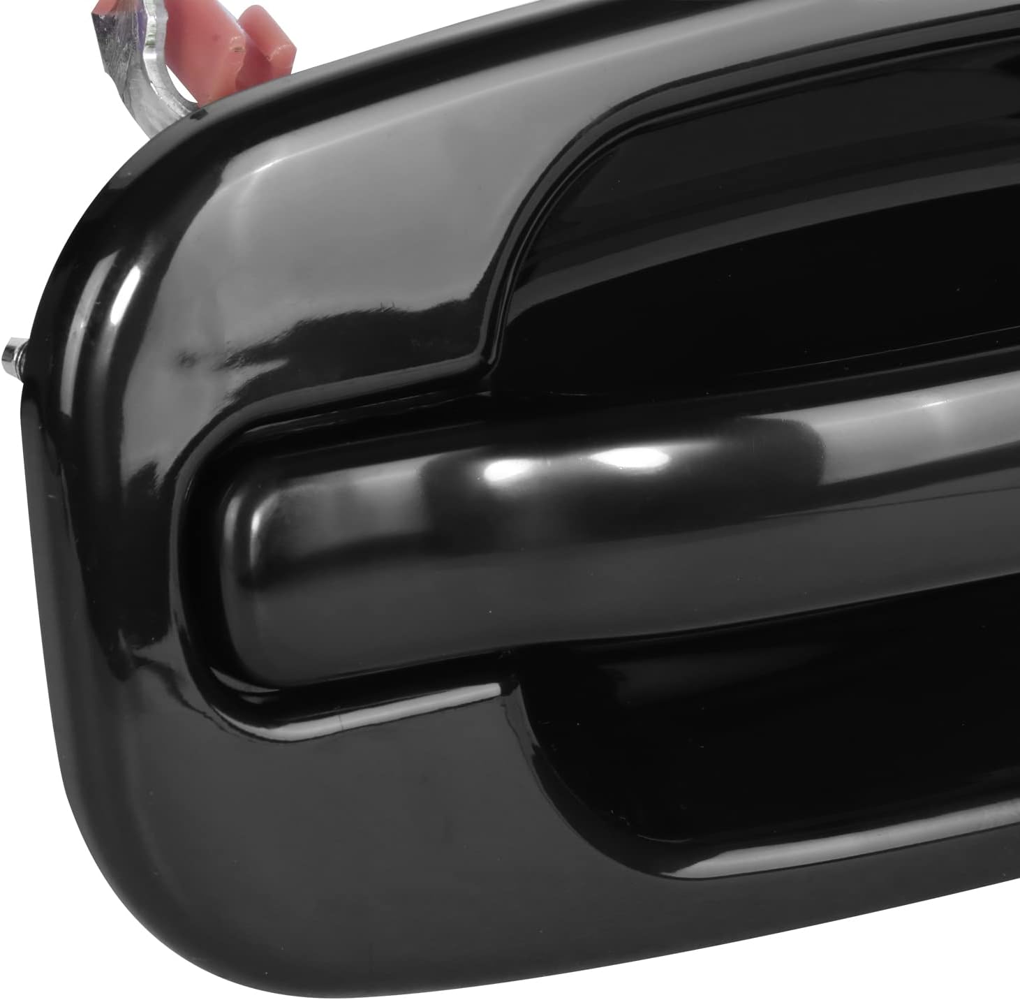 DNA MOTORING OEM-DHO-00442 Front Right Side Door Pull Handle Compatible with 04-06 Escalade/Silverado/Sierra, 00-06 Suburban/Tahoe/Yukon, Smooth Black