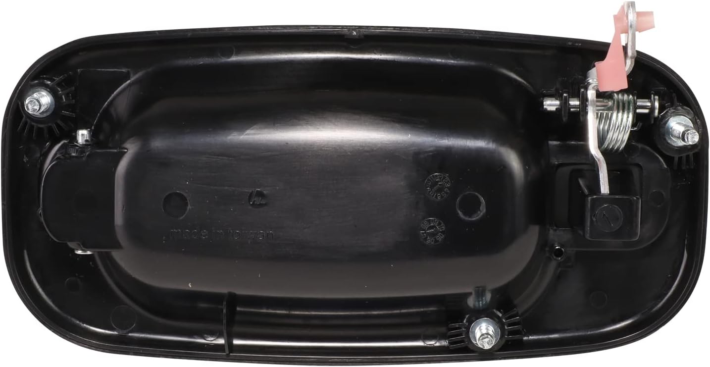 DNA MOTORING OEM-DHO-00442 Front Right Side Door Pull Handle Compatible with 04-06 Escalade/Silverado/Sierra, 00-06 Suburban/Tahoe/Yukon, Smooth Black
