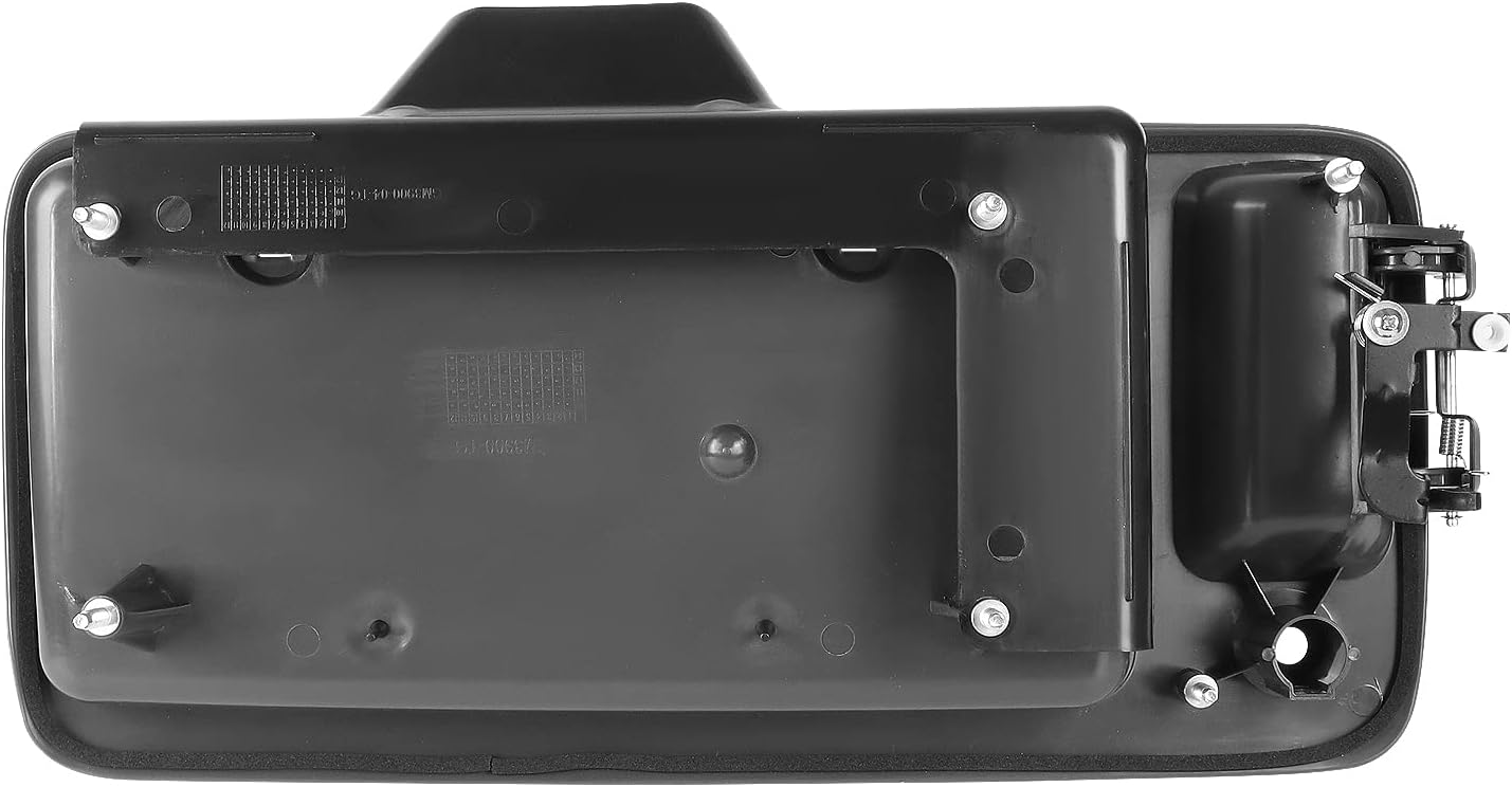 DNA MOTORING OEM-THO-00009 Rear Tailgate Handle Compatible with 96-02 Express/Savana 1500 2500 3500 with License Plate Models