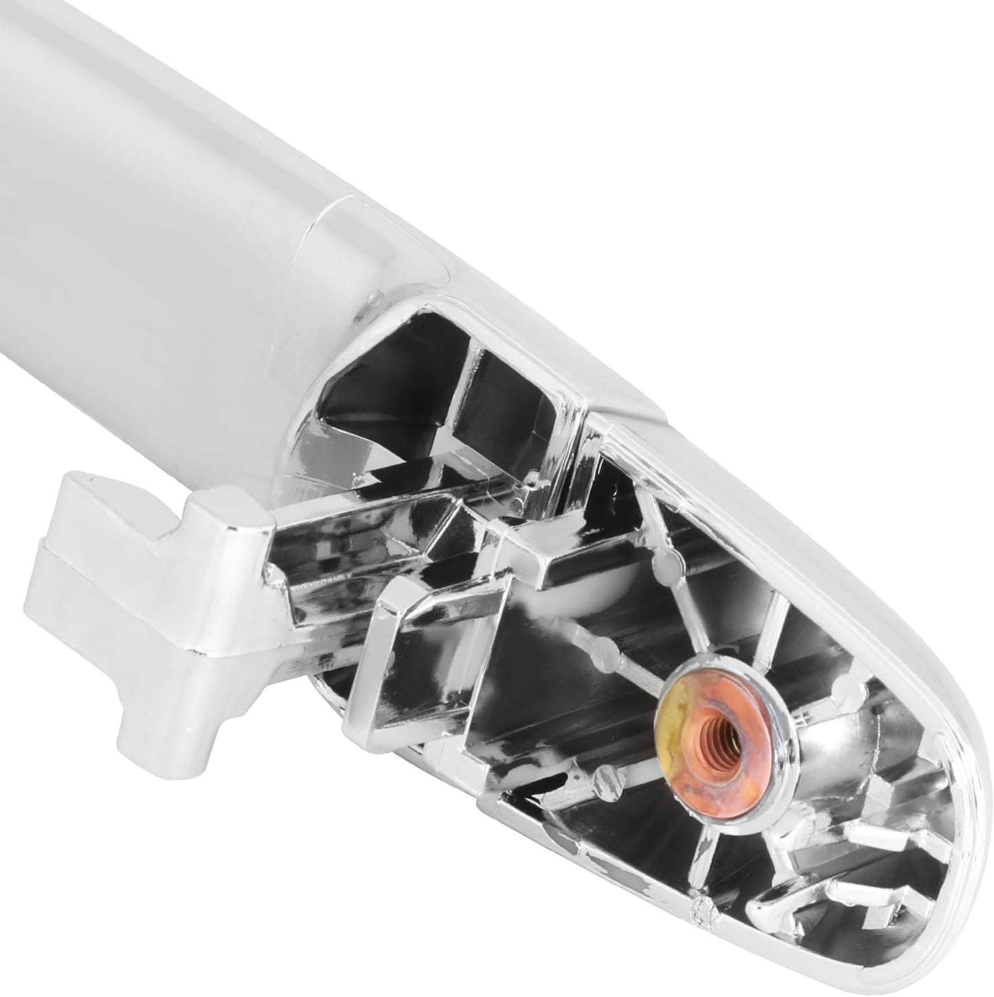 DNA MOTORING Rear Driver, Passenger Outer Door Handle Compatible with 03-09 Lexus GX470, 03-09 4Runner, 05-15 Tacoma, Chrome, OEM-DHO-01483