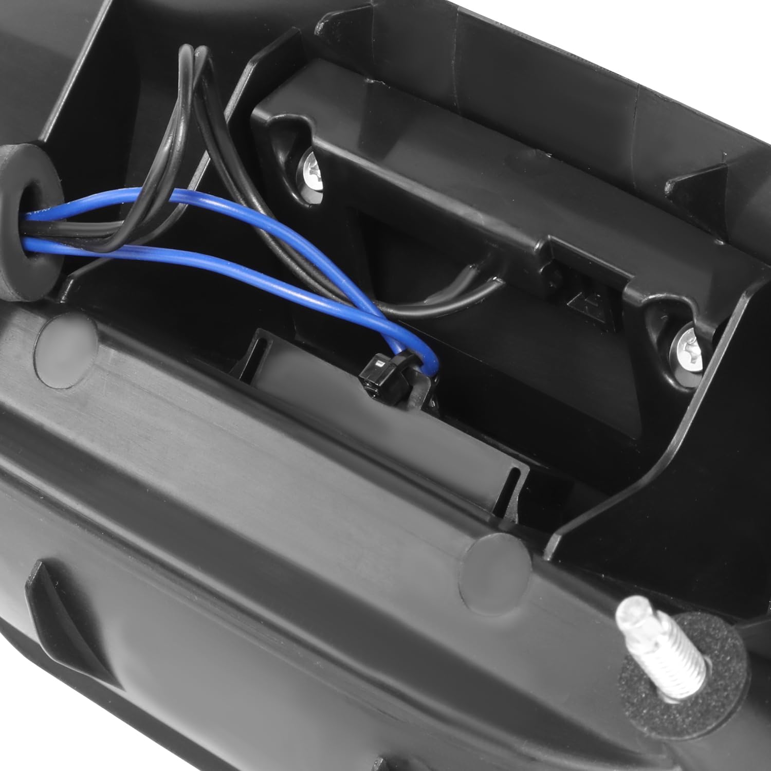 DNA MOTORING Rear Outer Tail Gate Handle Compatible with 07-12 Nissan Versa Hatchback,Primered Black, OEM-THO-00160
