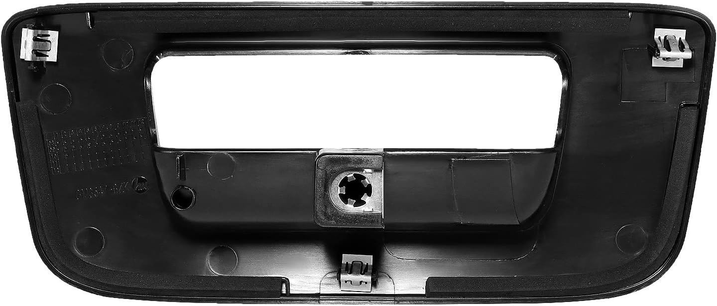 DNA MOTORING OEM-THO-00024 Tailgate Handle Bezel Trim Compatible with 2007-2013 Silverado/Sierra 1500, Textured Black