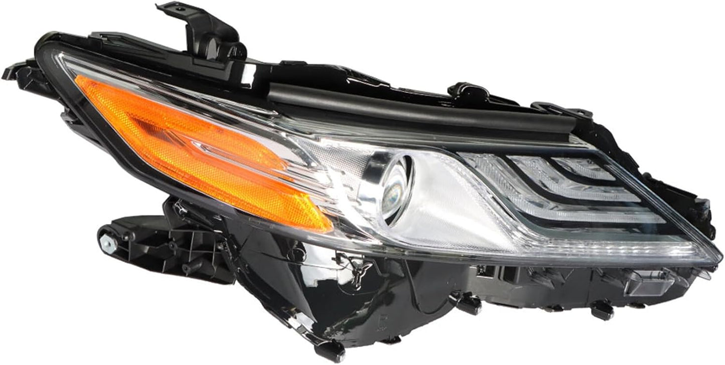 labwork Headlight Assembly Replacement for Toyota Camry XLE/XSE Headlights 2018-2020 RH Set Passenger Side