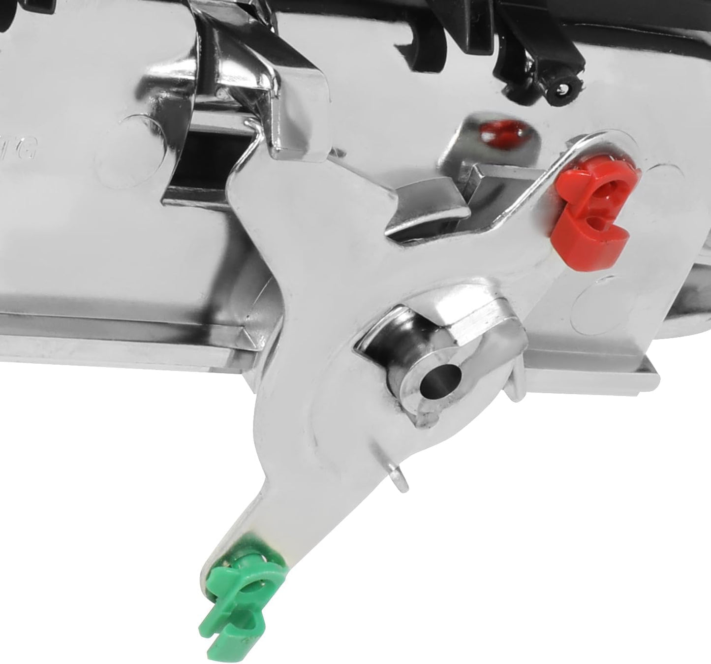 DNA MOTORING Rear Outer Tail Gate Handle Compatible with 05-08 Toyota Tacoma w/o Camera Hole,Chrome, THO-PF-00061