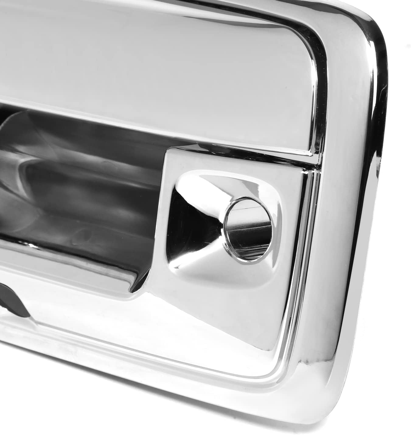 DNA MOTORING THO-PF-00015 Rear Tailgate Handle With Keyhole & Camera Hole Compatible with 2015-2019 Colorado/Canyon, Chrome