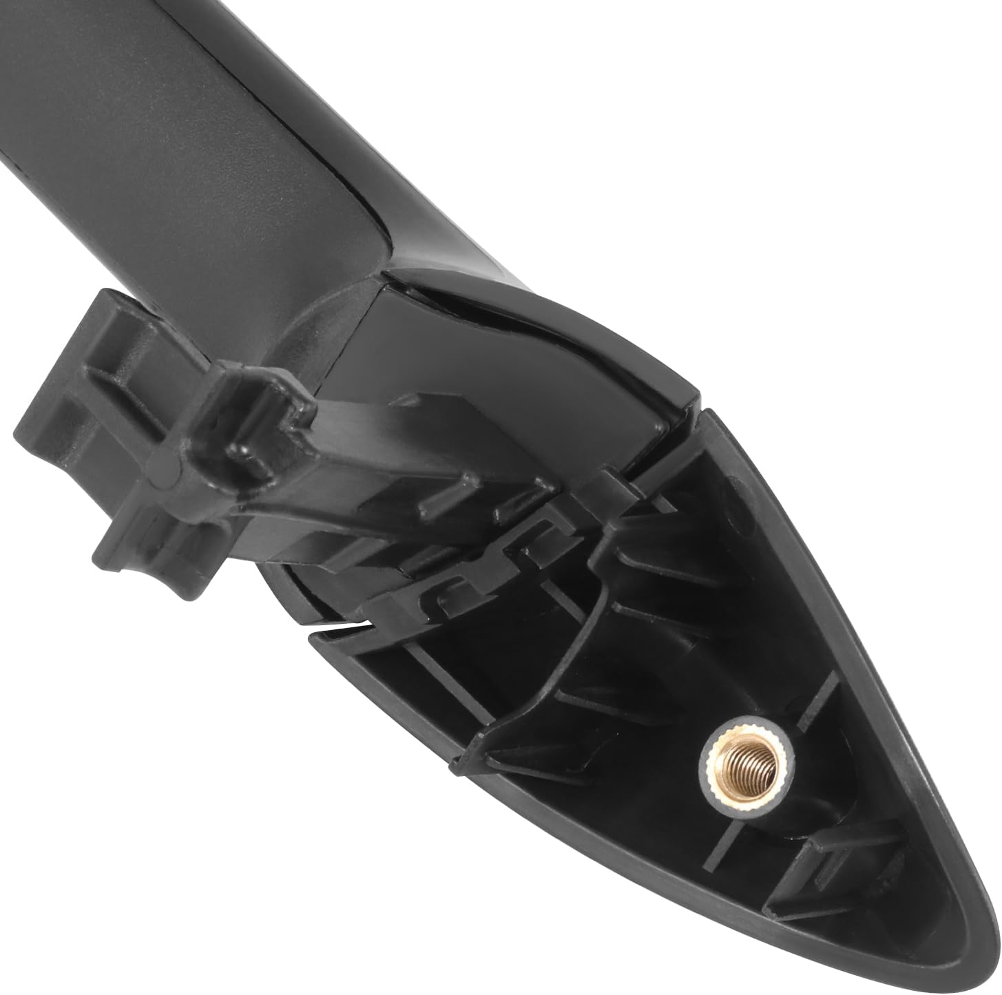 DNA MOTORING Rear Right Outer Door Handle Compatible with 13-17 Hyundai Elantra GT, Primed Black, OEM-DHO-01210, 83662A5050-1