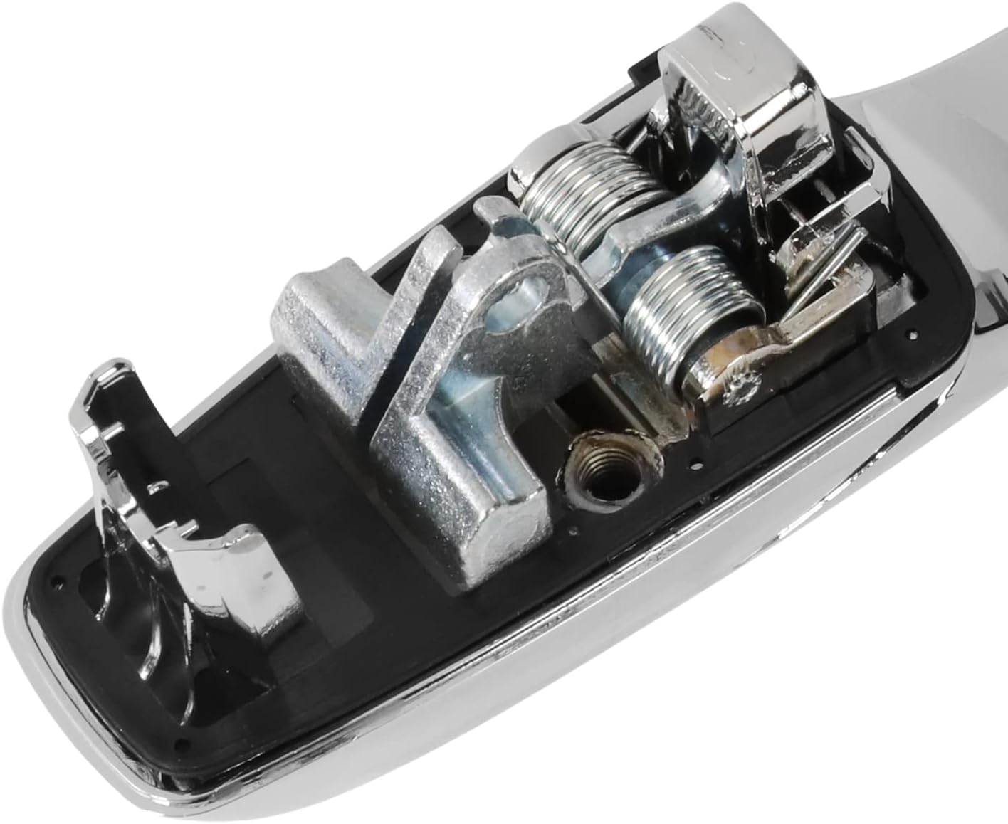 DNA MOTORING OEM-DHO-00650 Rear Left/Right Side Door Pull Handle Compatible with 08-10 Chrysler Town & Country/Compatible with 08-10 Dodge Grand Caravan, Chrome